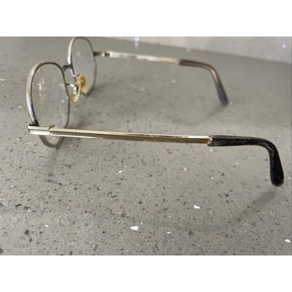 Vintage Universal Eyeglass Frames ONLY 1/30 10K RGP Silver 145 Full rim - Picture 3 of 13